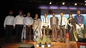 The Governor of Arunachal Pradesh Shri JP Rajkhowa in the inaugural function of International Symposium on Herbal Sweetener, �Sweet Revolution-Stevia, a Boon to Diabetics� organised by the Lovely Professional University, Phagwara, Punjab in collaboration with Industry Green Valley Stevia, Banga, in its University Campus on 21st April 2016. 